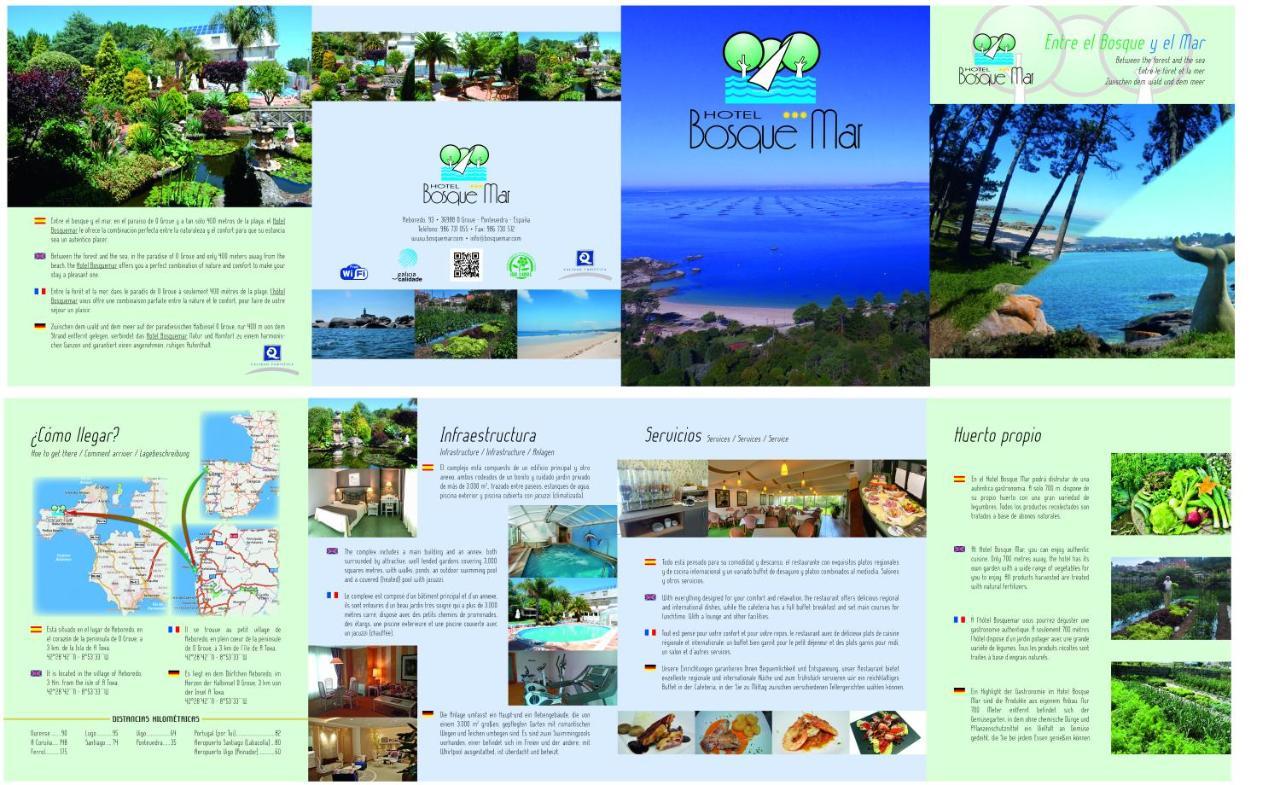 Hotel Spa Bosque Mar Reboredo Exterior photo